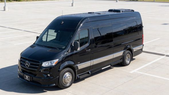 des moines birthday sprinter van rental