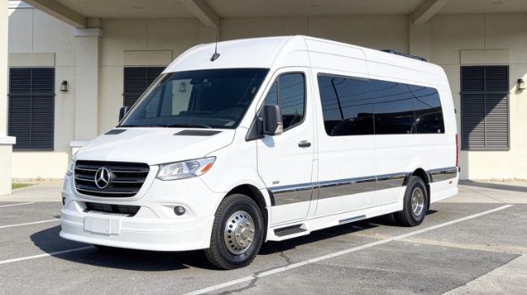 des moines wedding sprinter van rental